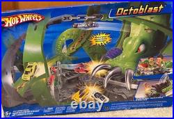 Hot Wheels Octoblast Motorized Race Track Set #54243 New in Box Vintage Mattel