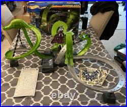 Hot Wheels Octoblast Track Set 2002 Working With Box READ