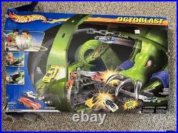 Hot Wheels Octoblast Track Set 2002 Working With Box READ