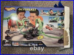 Hot Wheels Octoblast Track Set 2002 Working With Box READ