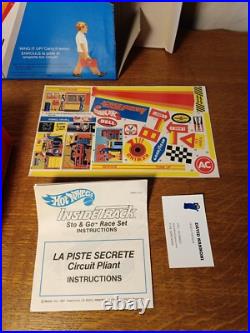 Hot Wheels Playset Inside Track Sto & Go Race Set 3808 Mattel 1981 Rare Mib Hot Wheels Playset Inside Track Sto & Go Race Set 3808 Mattel 1981 Rare Mib