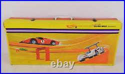 Hot Wheels Redline Era Action Set Gear Box 1969 Car & Track Case Very Nice