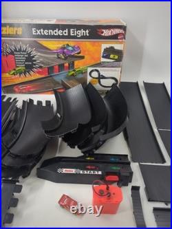 Hot Wheels Sizzler Extended Eight Race Track Figure 8 With Ramp 1 Car