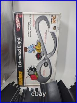 Hot Wheels Sizzler Extended Eight Race Track Figure 8 With Ramp 1 Car