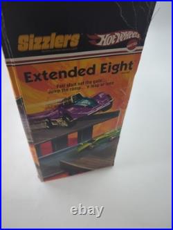 Hot Wheels Sizzler Extended Eight Race Track Figure 8 With Ramp 1 Car