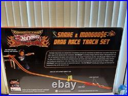Hot Wheels Snake & Mongoose Demons Drag Strip Race Track