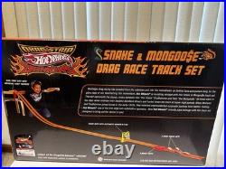 Hot Wheels Snake & Mongoose Demons Drag Strip Race Track