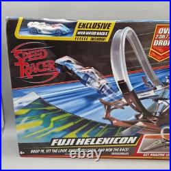 Hot Wheels Speed Racer Fuji Helexicon Track Set EXCLUSIVE Wild Water Mach 6