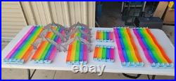 Hot Wheels Super Mario Kart Rainbow Road Track Set with Additional Rainbow Roads