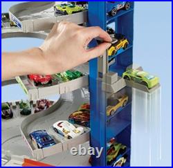 Hot Wheels Super Ultimate Garage Track Set With 4 164 Scale Cars Over 3-Feet