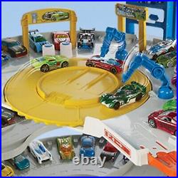 Hot Wheels Toy Car Track Set & 4 164 Scale Cars, Super Ultimate Garage, 3+ ft Hot Wheels Toy Car Track Set & 4 164 Scale Cars, Super Ultimate Garage, 3+ ft
