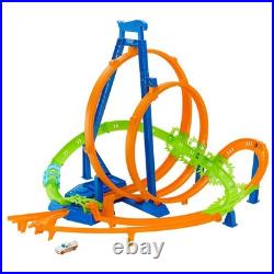 Hot Wheels Toy Car Track Set Action Epic Crash Dash with 164 Scale Vehicle &