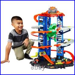 Hot Wheels Toy Car Track Set HW Ultimate Garage Play Multiple Levels for Racing