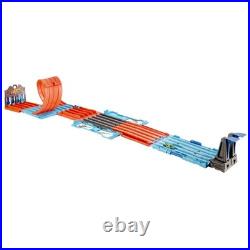 Hot Wheels Toy Car Track Set, Race Crate Transforms into 3 Different Builds Hot Wheels Toy Car Track Set, Race Crate Transforms into 3 Different Builds
