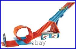 Hot Wheels Toy Car Track Set, Race Crate Transforms into 3 Different Builds Hot Wheels Toy Car Track Set, Race Crate Transforms into 3 Different Builds