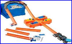 Hot Wheels Track Builder Stunt Box Christmas Gift Set Cars Diecast Kids Toy