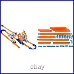 Hot Wheels Track Builder Total Turbo Takeover Track Set Exclusive & CAR & MEG