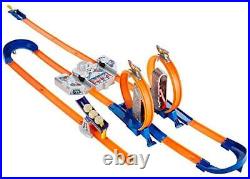 Hot Wheels Track Builder Total Turbo Takeover Track Set Exclusive & CAR & MEG