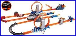 Hot Wheels Track Builder Total Turbo Takeover Track Set Exclusive & CAR & MEG