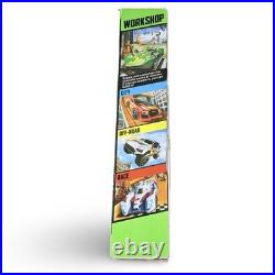 Hot Wheels Track Builder Workshop Total Turbo Takeover Set New Sealed