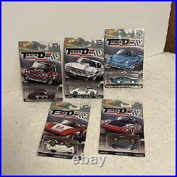 Hot Wheels Track Day, Car Culture Set of 5 2016