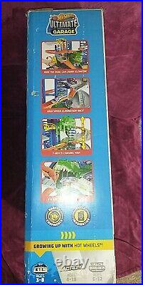 Hot Wheels Track Set Ultimate Garage City Playset T-Rex