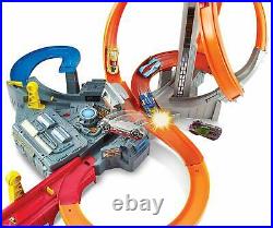 Hot Wheels Track Set with Boosters and Loops Matchbox Car Included Die Cast Toys