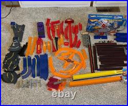 Hot Wheels Tracks HUGE LOT WELL OVER 100 Pieces Cycle Dual 1996 Car Launcher