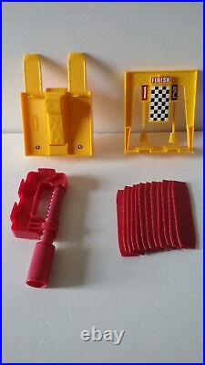 Hot Wheels Vintage Drag Racing Track Set with non Vintage Cars