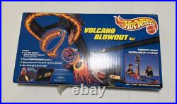 Hot Wheels Volcano Blowout Set Motorized Racing Track Unopened Box 1997 With Cars