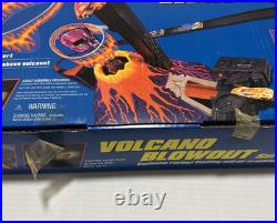 Hot Wheels Volcano Blowout Set Motorized Racing Track Unopened Box 1997 With Cars