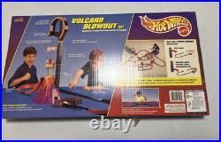 Hot Wheels Volcano Blowout Set Motorized Racing Track Unopened Box 1997 With Cars