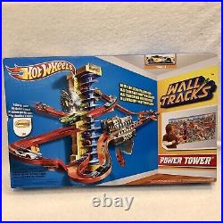 Hot Wheels Wall Tracks Power Tower Motorized Elevator Mattel 2012 NEW SEALED