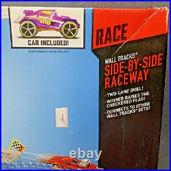 Hot Wheels Wall Tracks Side-By-Side Raceway Trackset Winners Gate NEW 2013