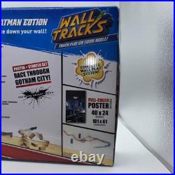 Hot Wheels Wall Tracks Starter Set Batman Dark Knight Edition Brand New Seale