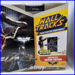 Hot Wheels Wall Tracks Starter Set Batman Dark Knight Edition Brand New Seale