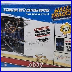 Hot Wheels Wall Tracks Starter Set Batman Dark Knight Edition Brand New Seale