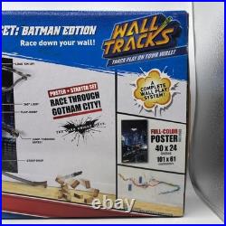 Hot Wheels Wall Tracks Starter Set Batman Dark Knight Edition Brand New Seale