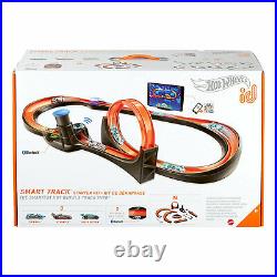 Hot Wheels id Smart Track Starter Kit Set with 3 Exclusive Cars and Race Portal