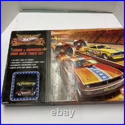 Hot wheels Snake And Mongoose Funny Car Drag Strip Demons Track Set SEALED