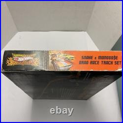 Hot wheels Snake And Mongoose Funny Car Drag Strip Demons Track Set SEALED