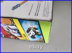 Hotwheels 2014 Workshop TRACK BUILDER Mega Pack with +40ft Of Track and 5 Cars