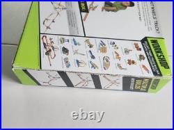 Hotwheels 2014 Workshop TRACK BUILDER Mega Pack with +40ft Of Track and 5 Cars
