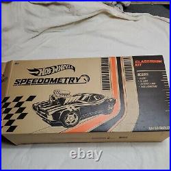 Hotwheels Speedometry Set New Open Box Track Set With 40 Cars