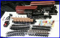 Huge Bachman Electric Train Set Lot Casey Jones Engine, Cars, Partial Track