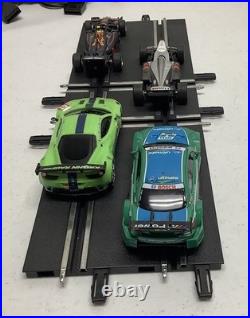 Huge Carrera Go Slot Car Track Set 1/43 scale 4 slot cars & More Please Read