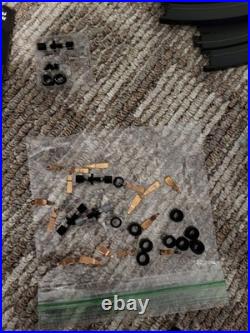 Huge Set Of AFX slot Cars Tracks Accessories (Modern)