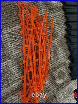 Huge Set Of AFX slot Cars Tracks Accessories (Modern)