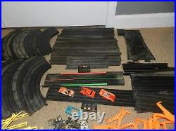 Huge Slot Car Racing Collection Tracks Controllers Slot Cars Rails Bridge & More