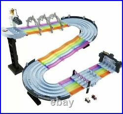 IN HANDHot Wheels Mario Kart Rainbow Road King Boo Raceway Race Track Set